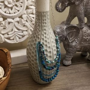 Gorgeous multi-strand necklace